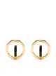 Image 1 of Charlotte Chesnais small Saturn blow earrings