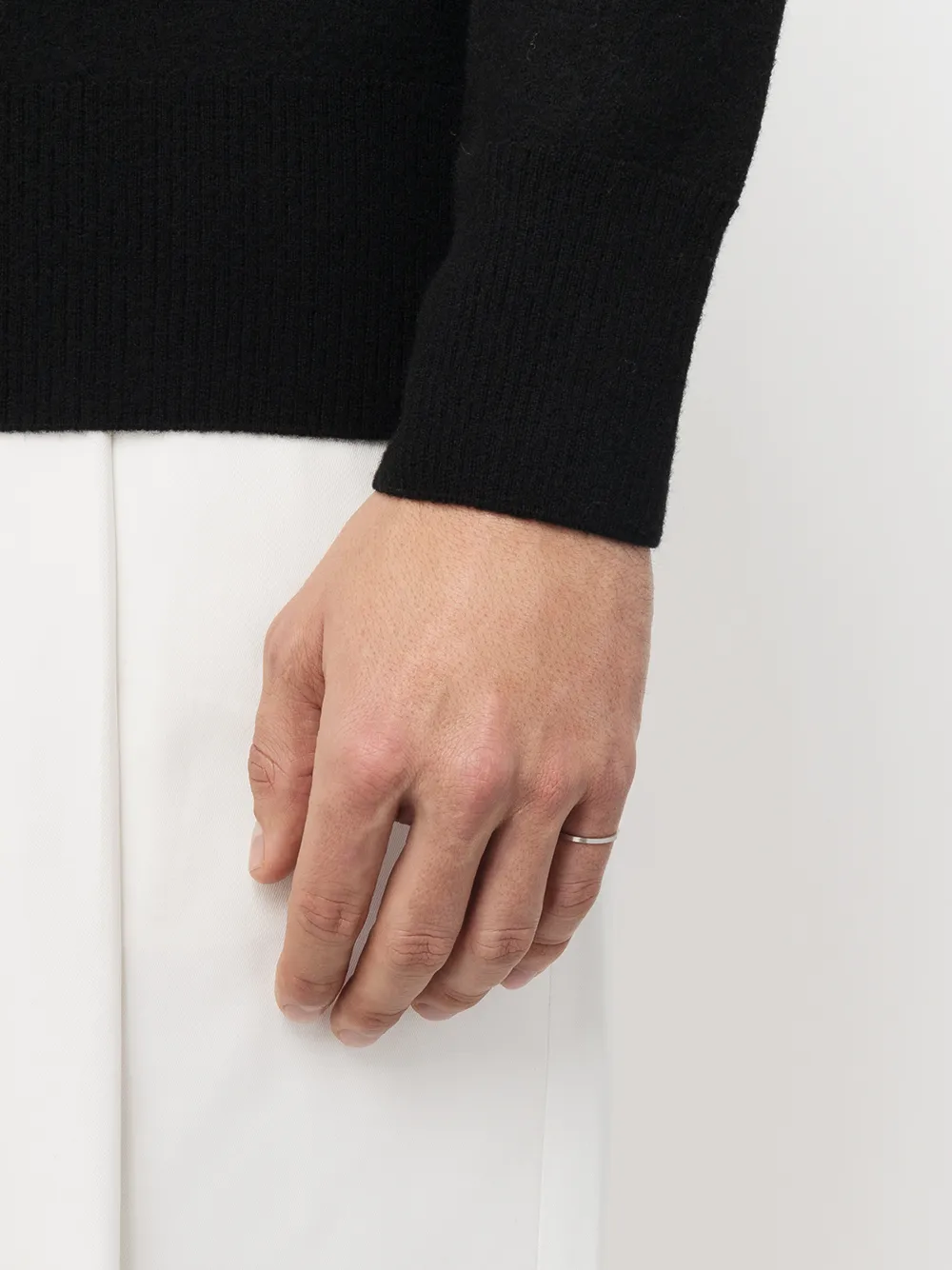 фото Le gramme кольцо 1g из белого золота