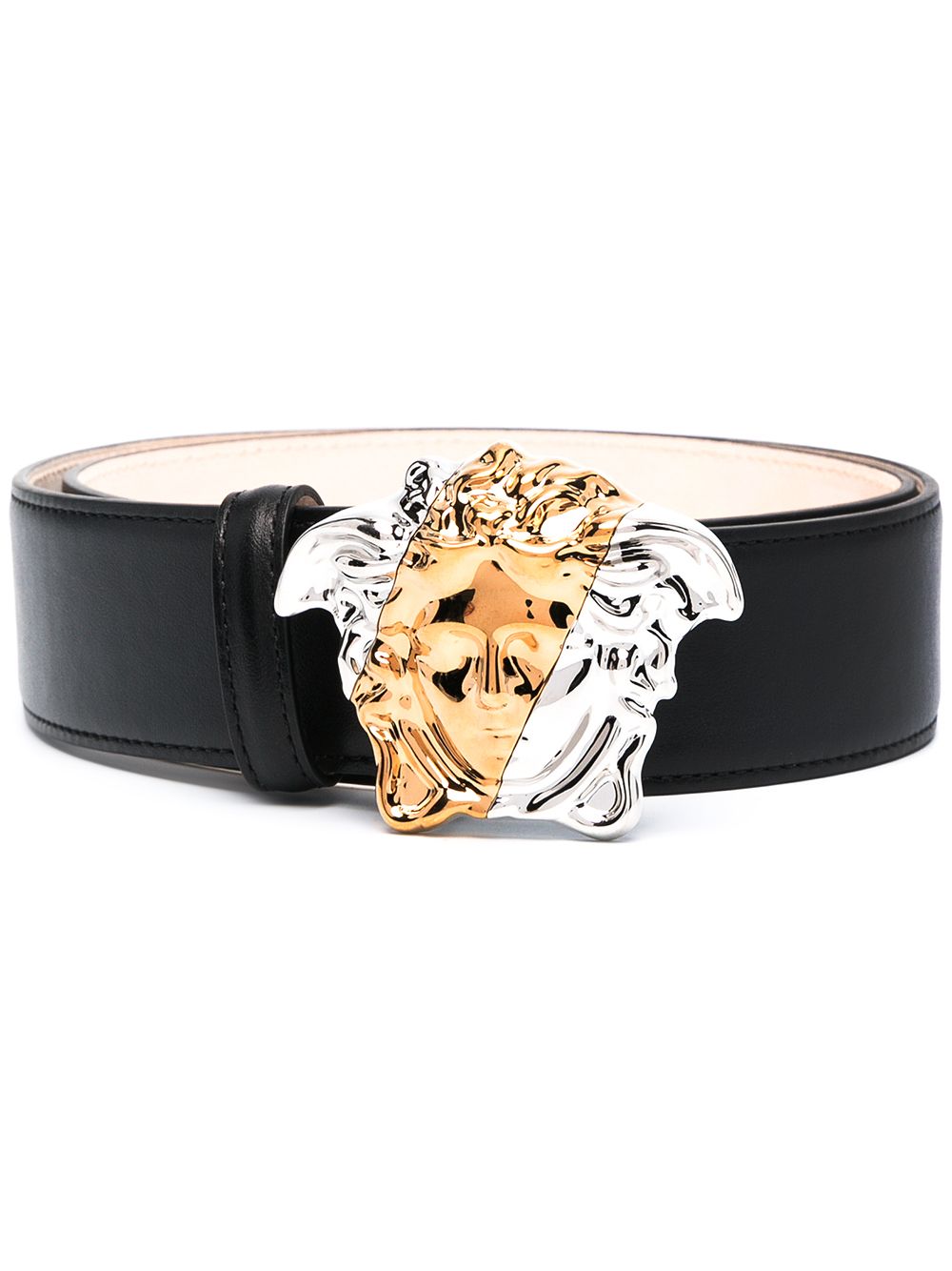 Versace Medusa Leather Belt - Farfetch