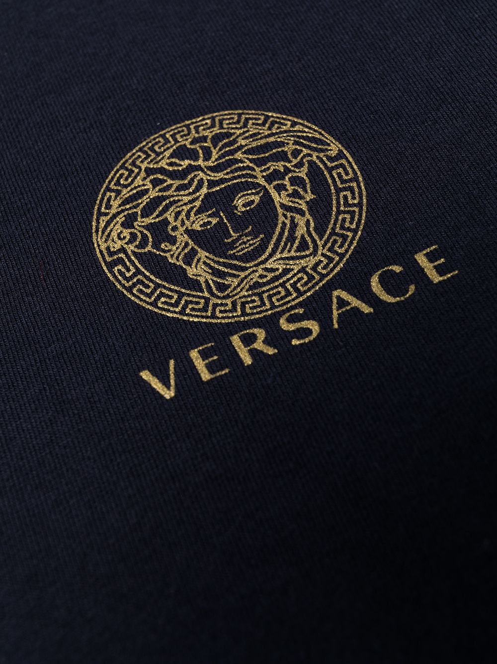 фото Versace комплект из двух футболок с декором medusa