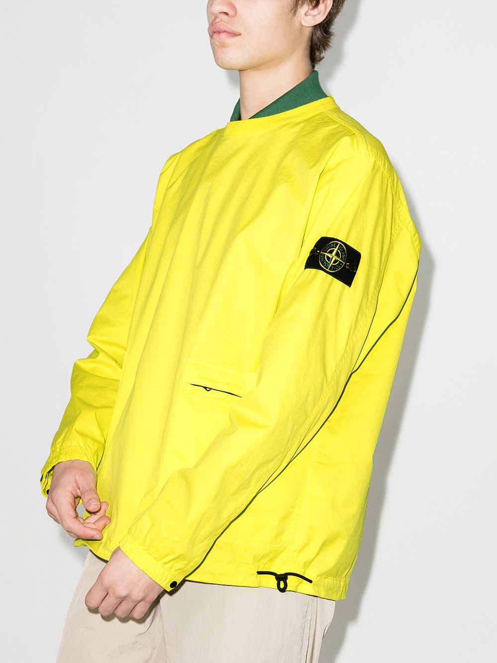 фото Stone island толстовка с круглым вырезом