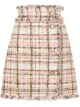 Image 1 of MSGM A-line tweed skirt