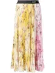 Image 1 of MSGM pleated floral-print skirt