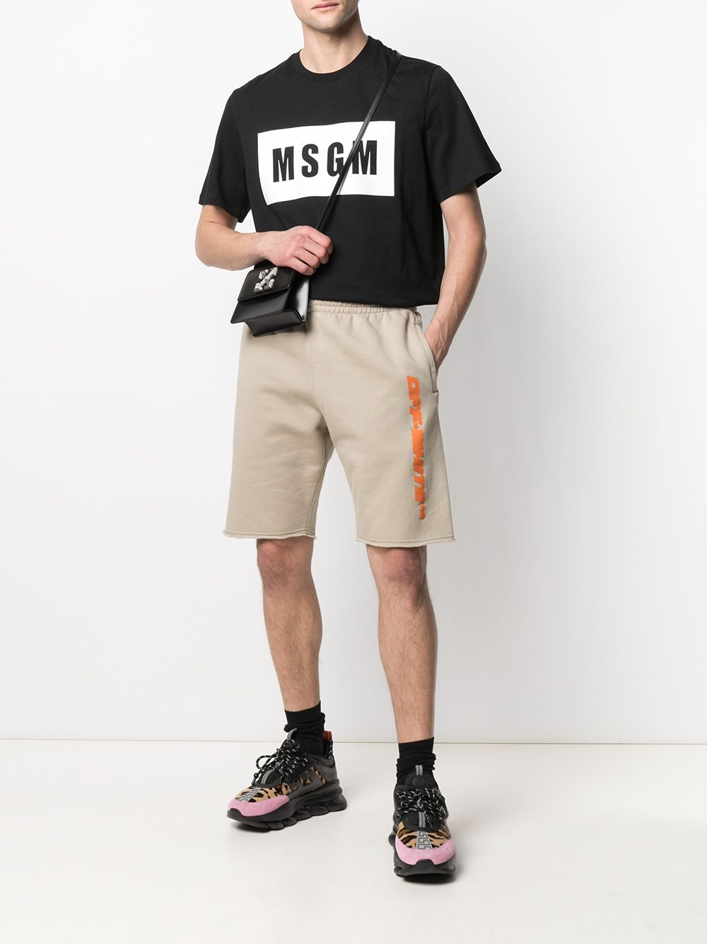 MSGM logo-print T-shirt - Farfetch
