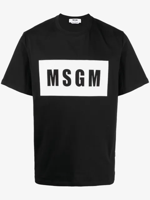 MSGM logo-print T-shirt