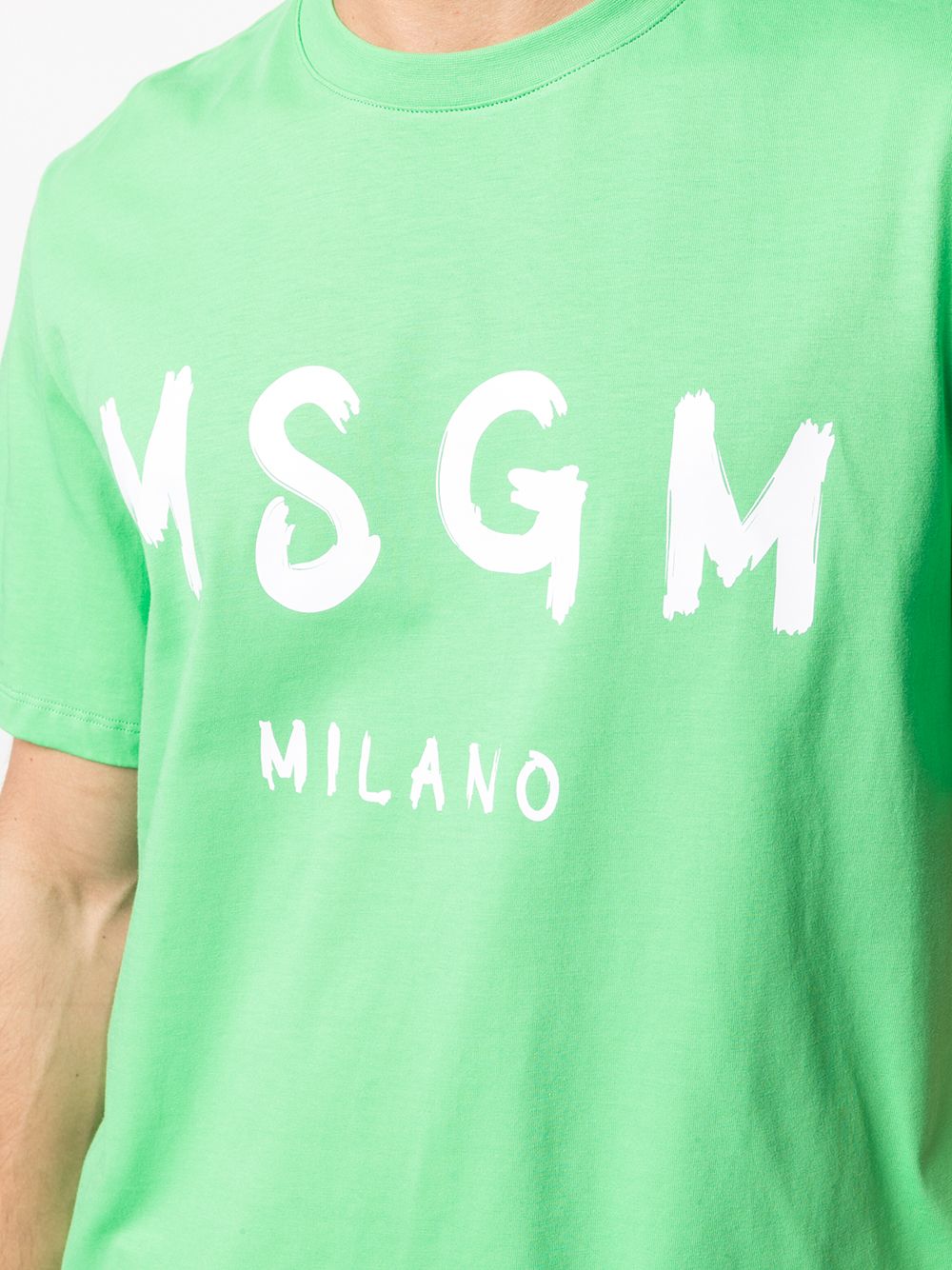 фото Msgm футболка с логотипом