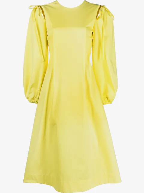 MSGM long-sleeve A-line dress