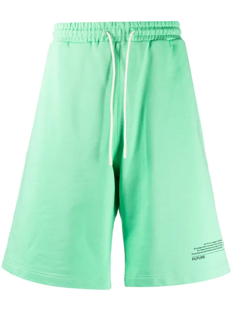 MSGM logo-print shorts