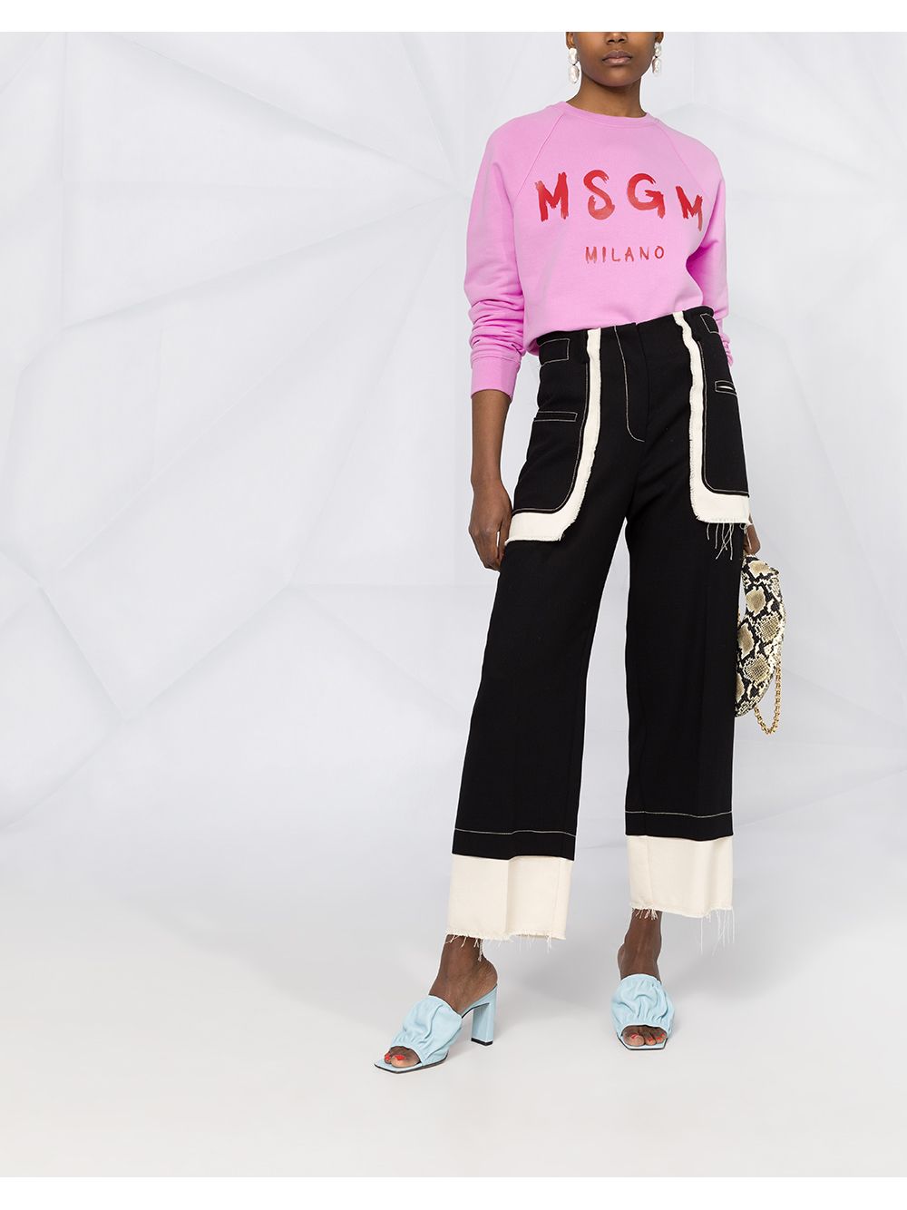 фото Msgm толстовка с логотипом