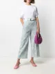 Image 2 of MSGM floral jacquard cropped trousers