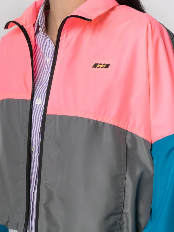 pink windbreaker men