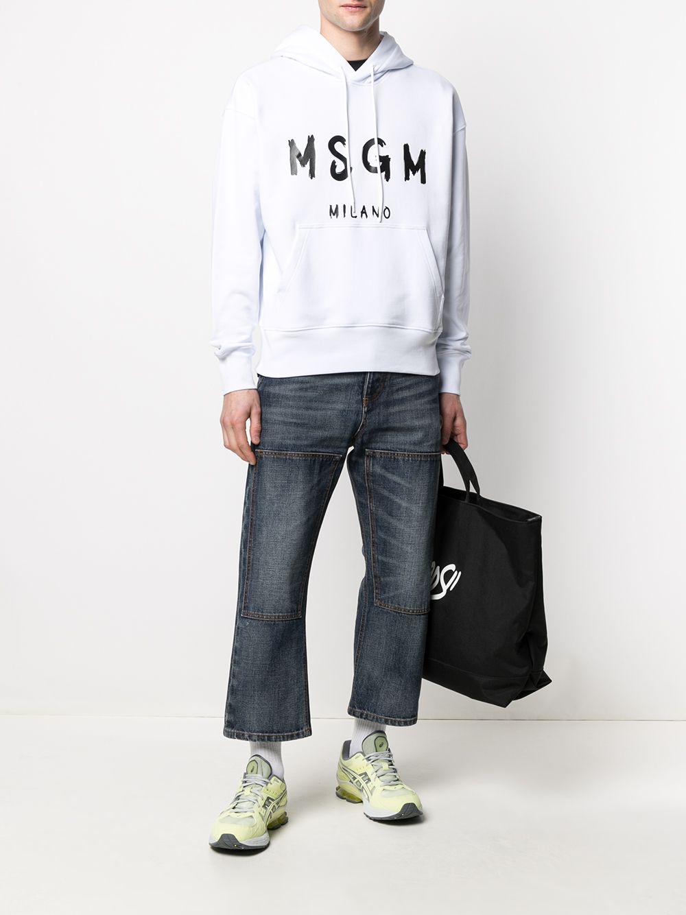 фото Msgm худи с принтом