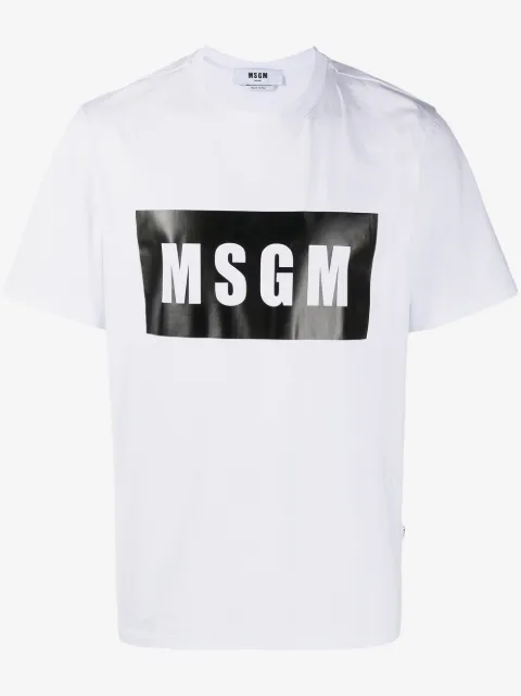 MSGM logo-print T-shirt