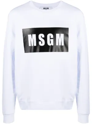 Men's MSGM Sweatshirts – Luxury Brands – Farfetch