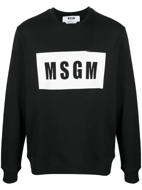 MSGM logo-print sweatshirt