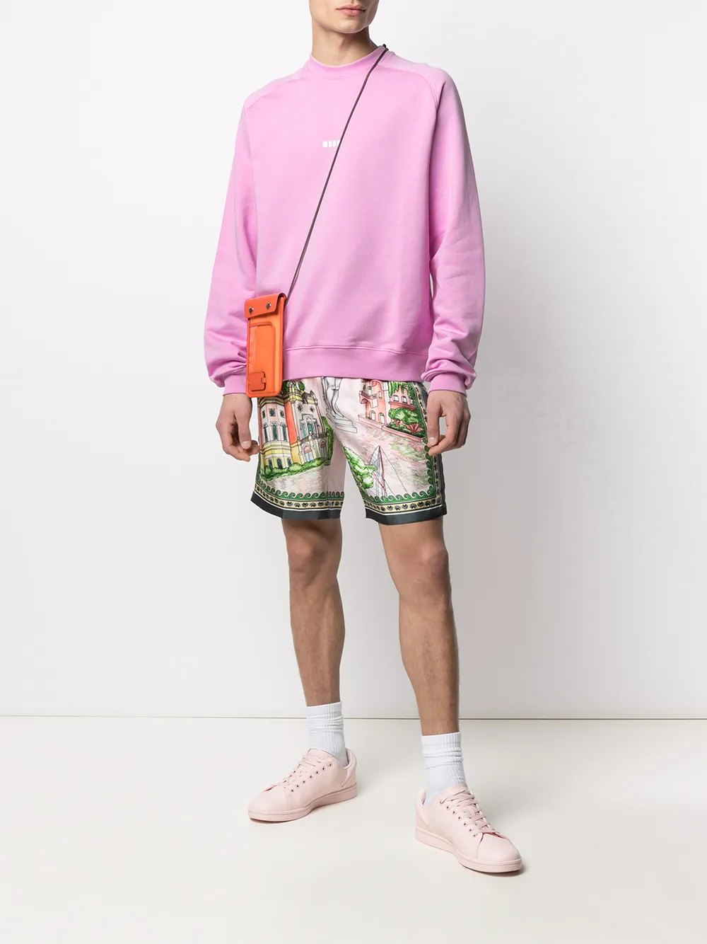 фото Msgm толстовка с логотипом