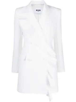 msgm blazer dress