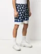 MSGM paisley-print shorts