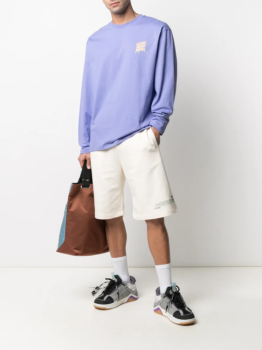фото Msgm шорты с логотипом