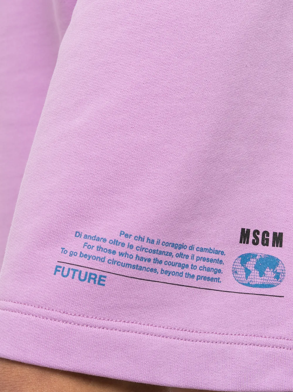 фото Msgm шорты с логотипом