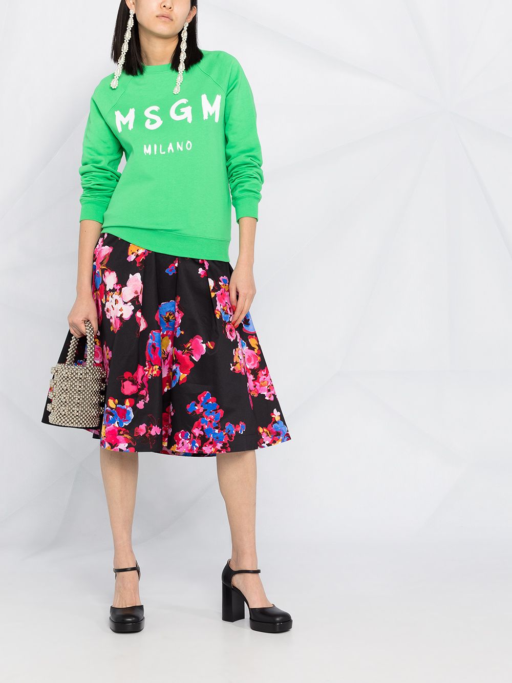 фото Msgm толстовка с логотипом