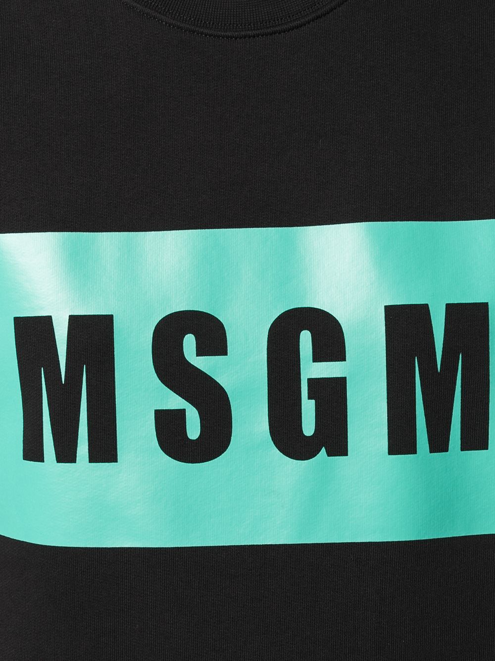 фото Msgm толстовка с круглым вырезом и логотипом