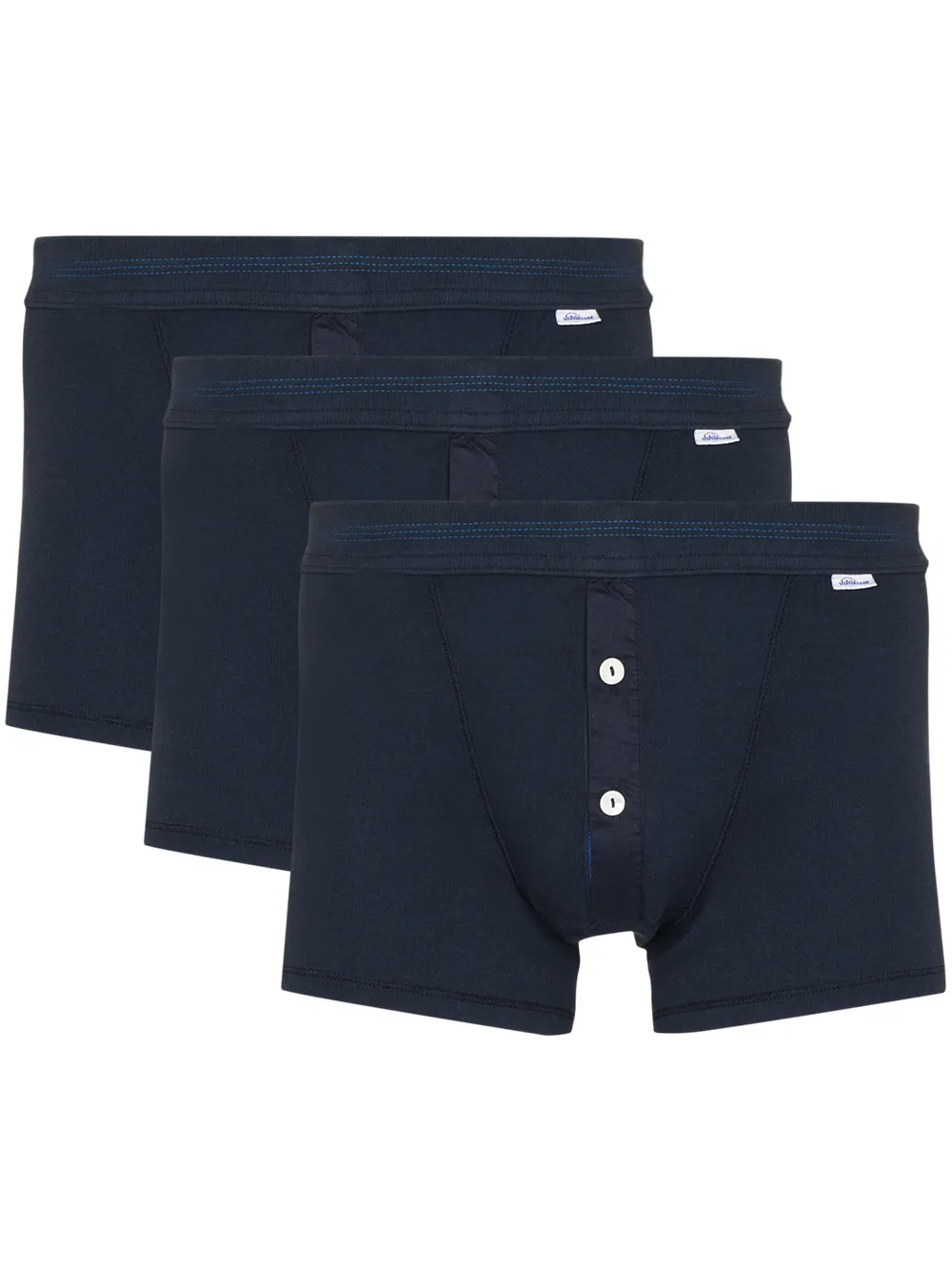 Schiesser комплект из трех пар боксеров Revival Karl-Heinz