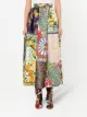 Dolce & Gabbana patchwork-design A-line skirt