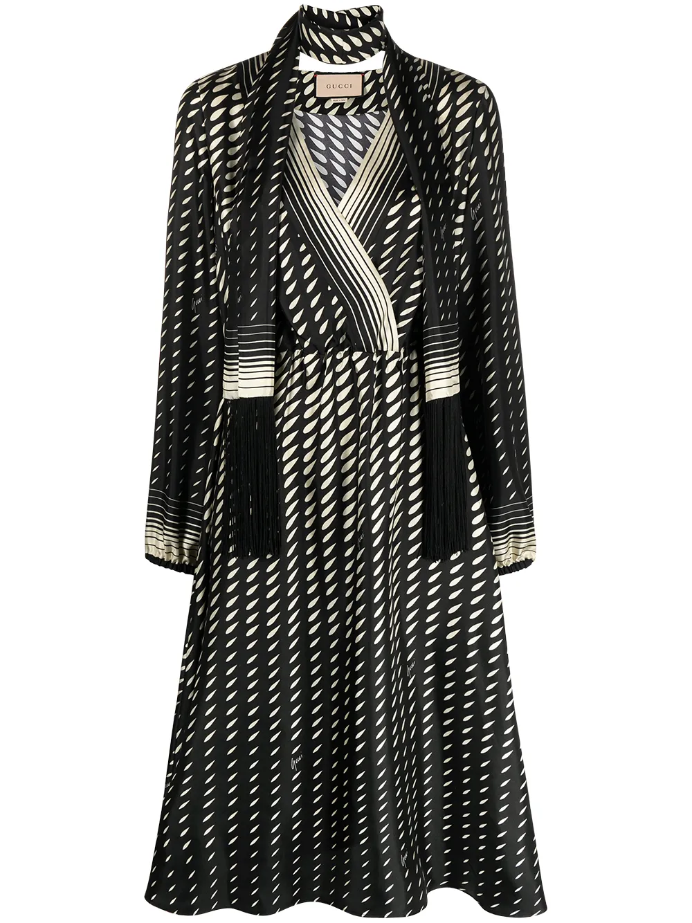 gucci midi dress