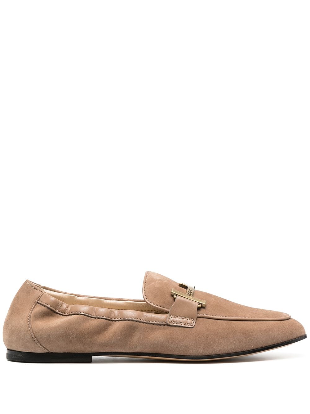 TOD'S T-LOGO SLIP-ON LOAFERS