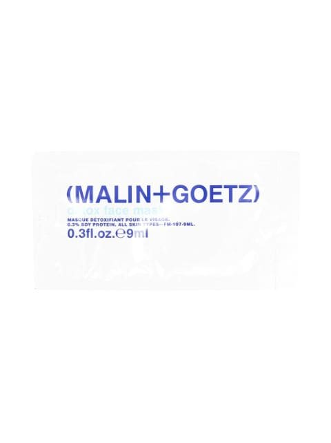 MALIN+GOETZ дорожный набор масок Detox для лица