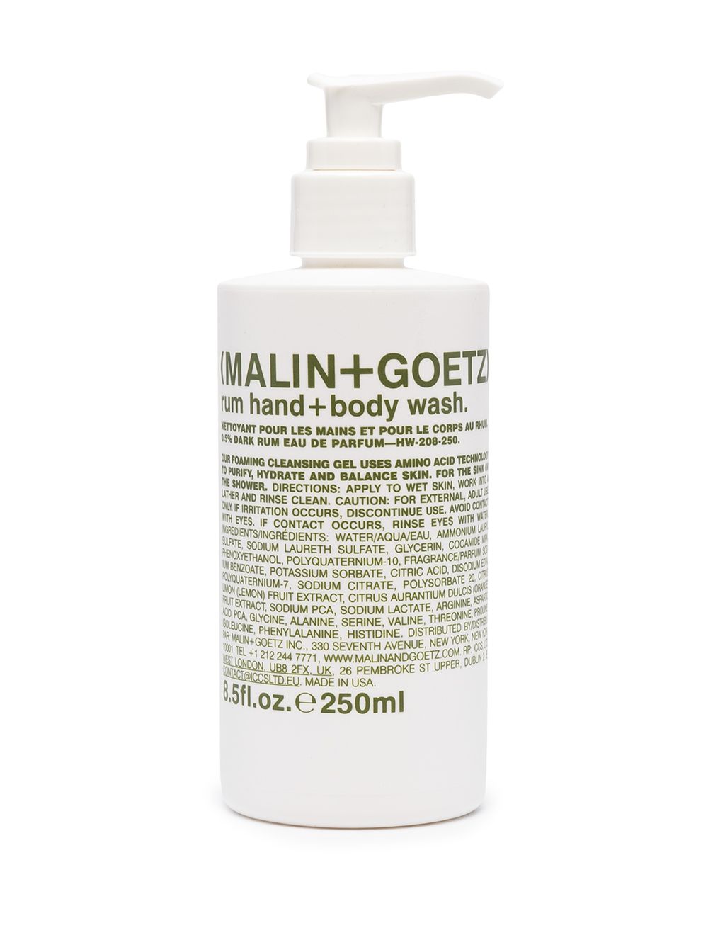 фото Malin+goetz rum hand + body wash