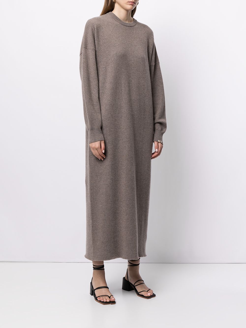 фото Extreme cashmere длинное трикотажное платье