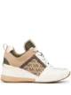 Image 1 of Michael Michael Kors Georgie logo high-top sneakers