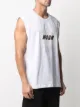 MSGM débardeur à logo imprimé