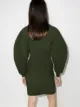 Bottega Veneta vestido corto con mangas farol