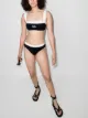 Dolce & Gabbana Retro embroidered logo bikini