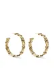 Image 1 of Aurelie Bidermann Ava textured large hoops