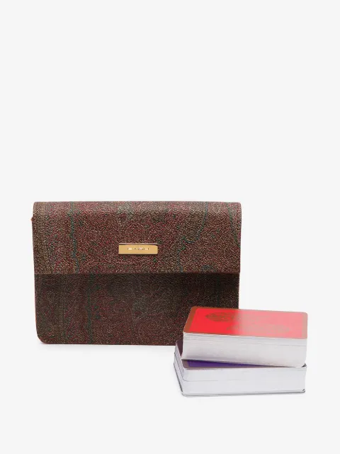 ETRO HOME paisley-print playing cards