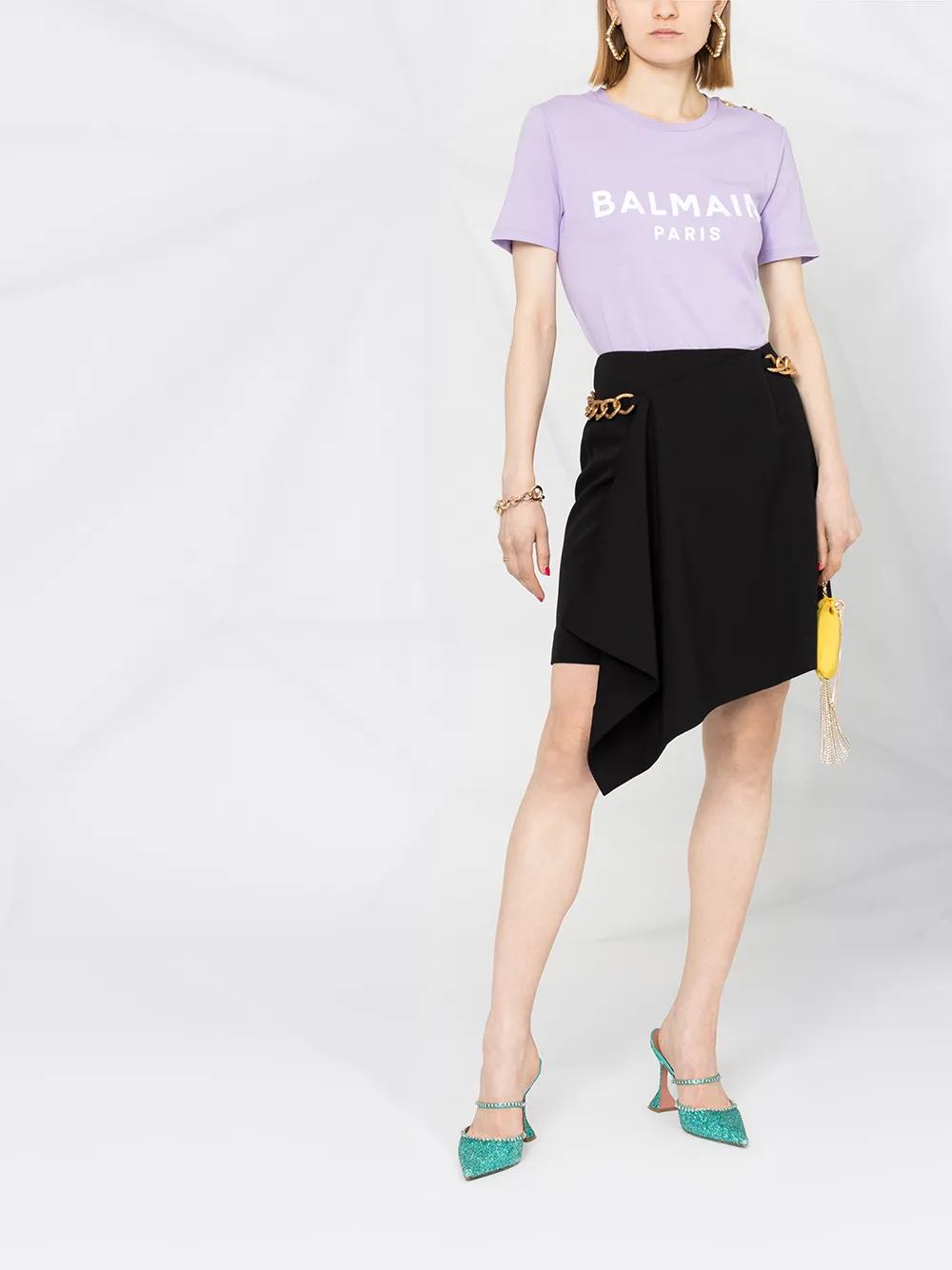 фото Balmain футболка с логотипом