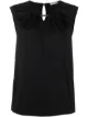 Image 1 of Brunello Cucinelli monili keyhole neck top
