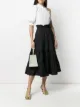 Image 2 of Sea tiered A-line midi skirt