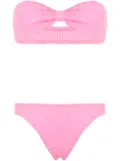 Hunza G Jean crinkle bikini set - Pink