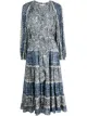 Image 1 of Ulla Johnson psychedelic marble print dress
