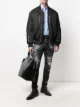 Image 2 of Dsquared2 logo plaque slim-fit shirt