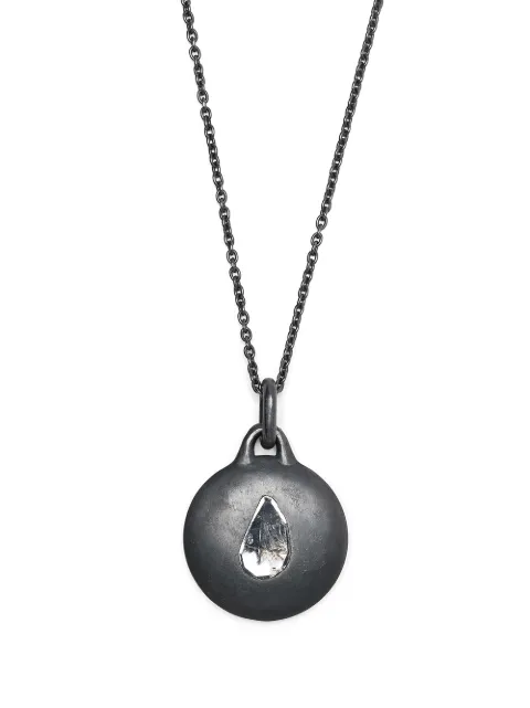 Parts of Four Disk diamond necklace