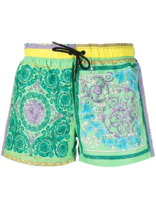 versace beach shorts
