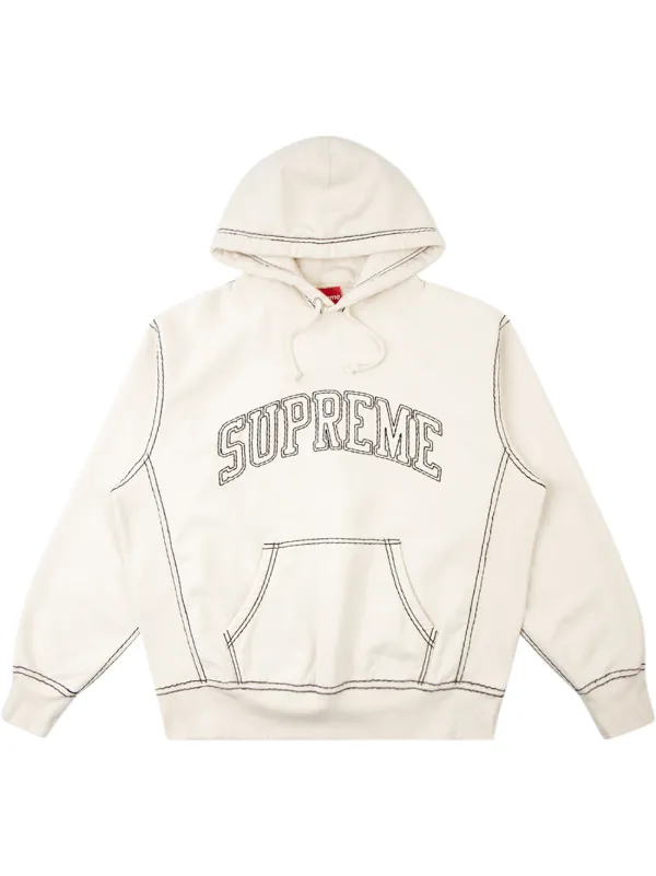 supreme stitched hoodie