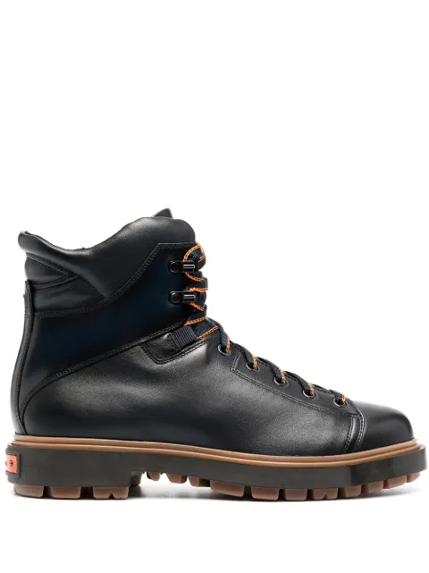 lace-up mountain boots