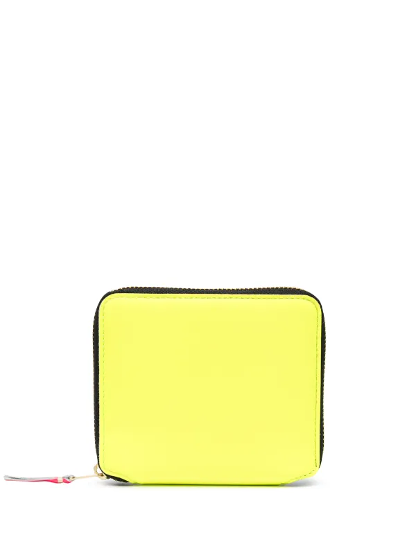 Comme Des Garçons Wallet Super Fluo zip-around Wallet - Farfetch